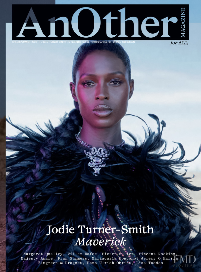  Jodie Turner-Smith featured on the AnOther cover from February 2022