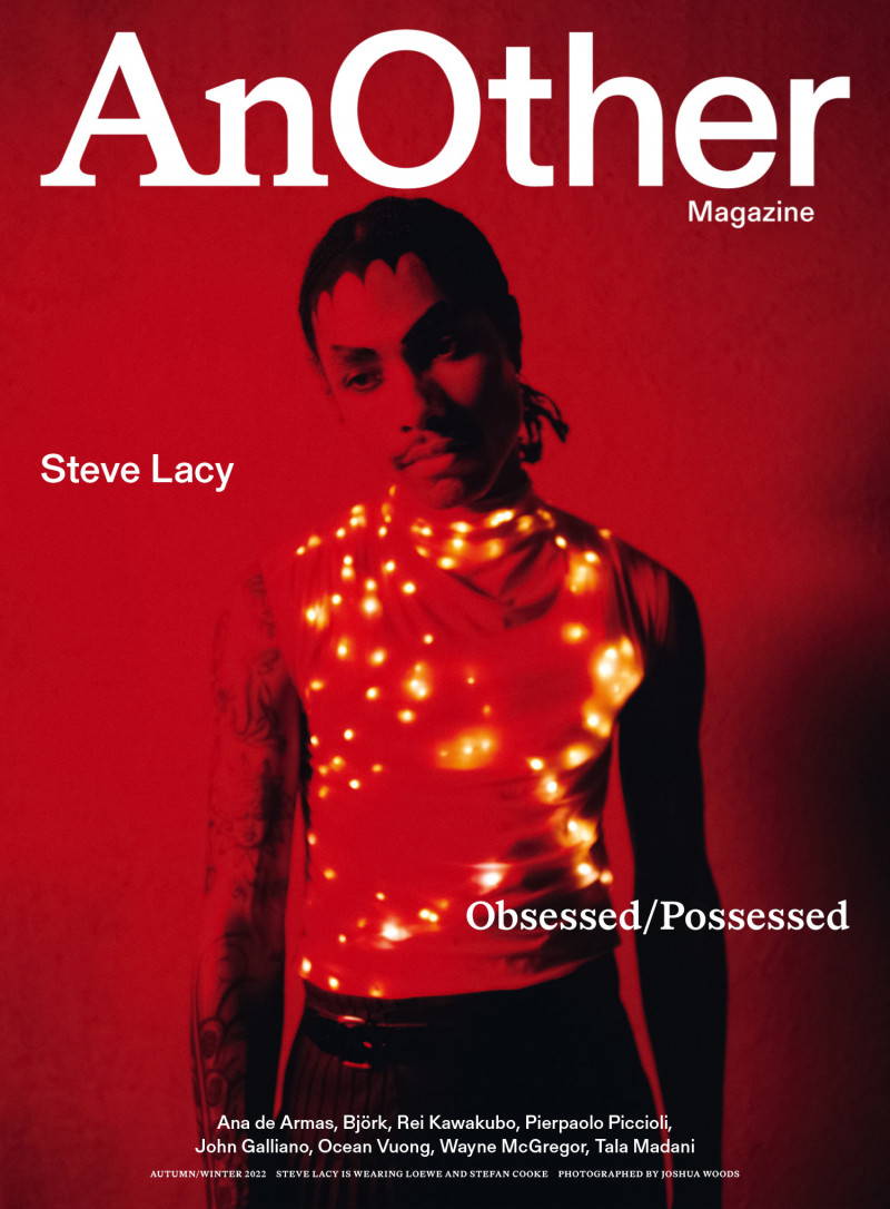 Steve Lacy featured on the AnOther cover from September 2022