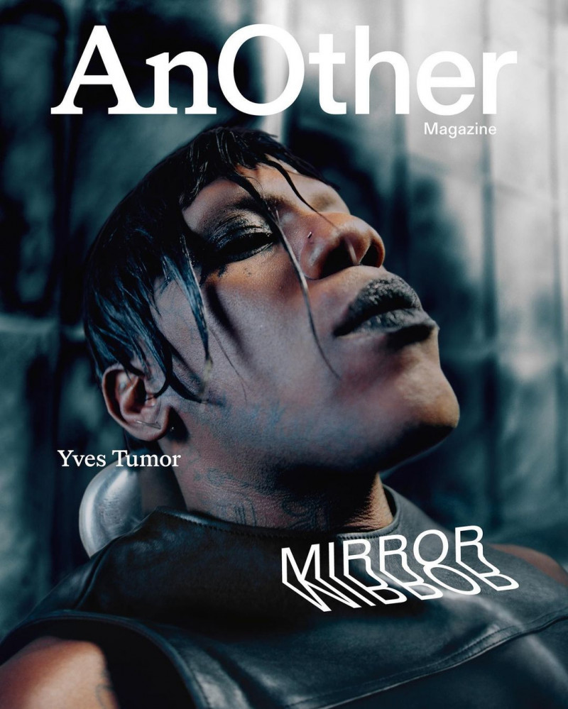 Yves Tumor featured on the AnOther cover from March 2023