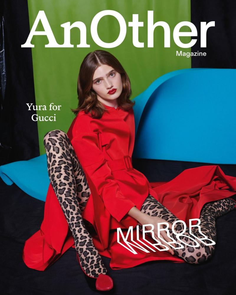 Yura Poslaster featured on the AnOther cover from March 2023
