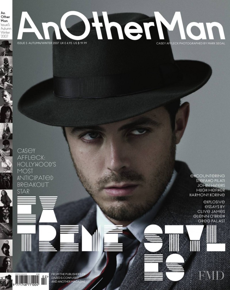 Casey Affleck featured on the AnOther Man cover from September 2007