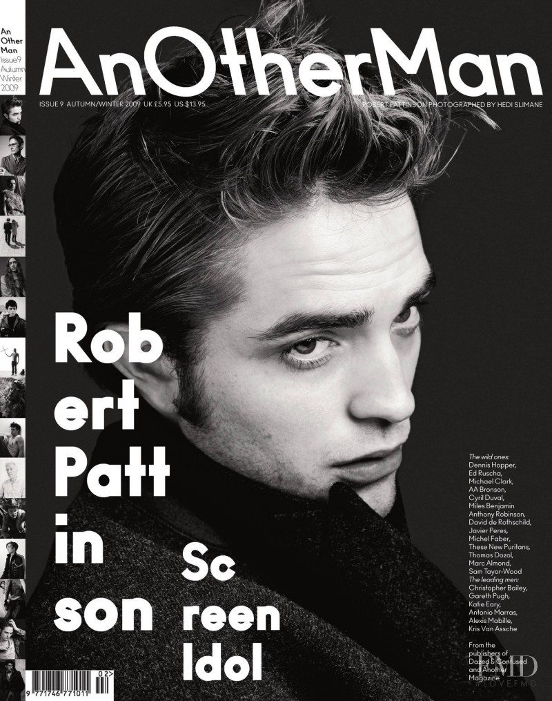 Robert Pattinson featured on the AnOther Man cover from September 2009