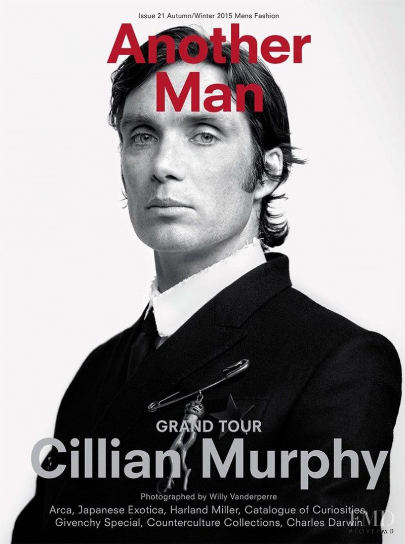 Cillian Murphy featured on the AnOther Man cover from September 2015