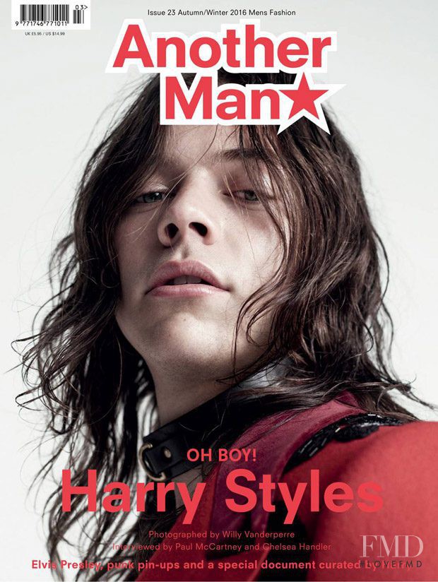  featured on the AnOther Man cover from September 2016