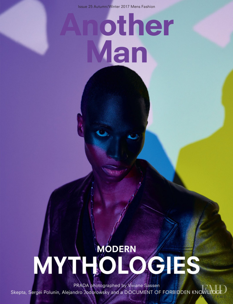  featured on the AnOther Man cover from September 2017