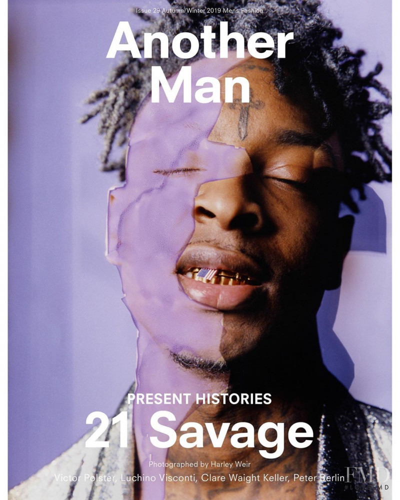  featured on the AnOther Man cover from September 2019