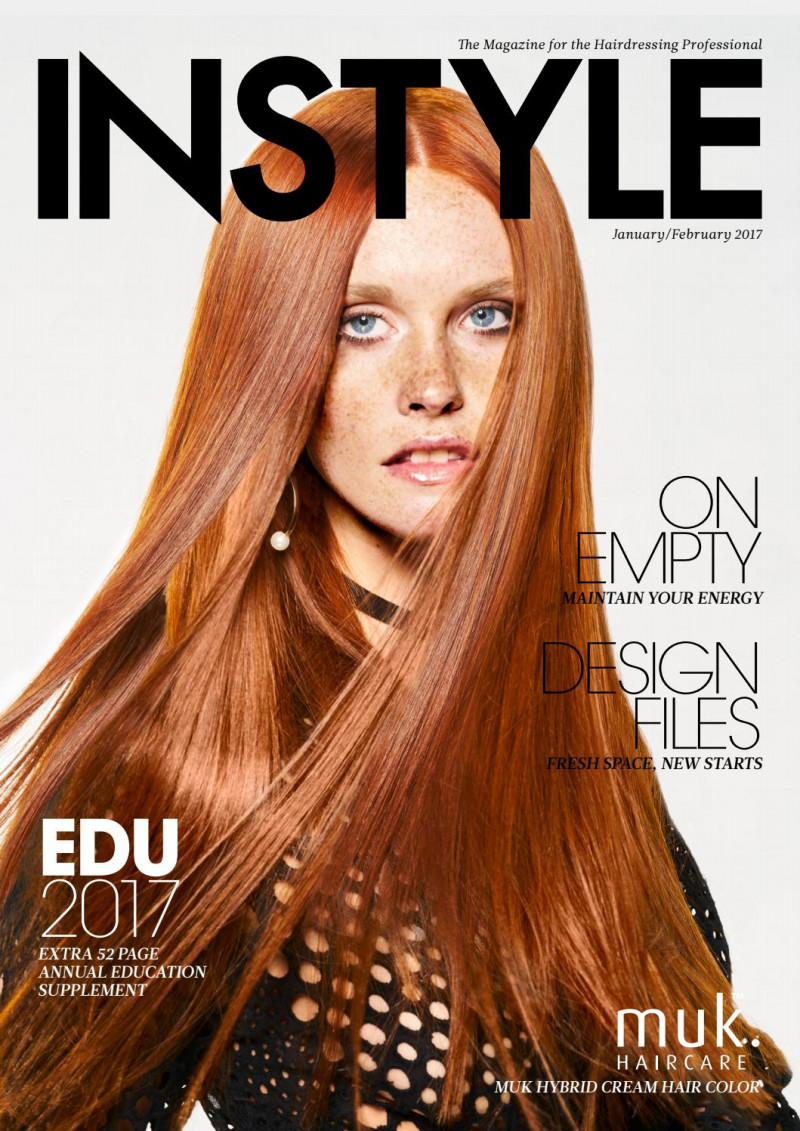  featured on the iNSTYLE cover from January 2017