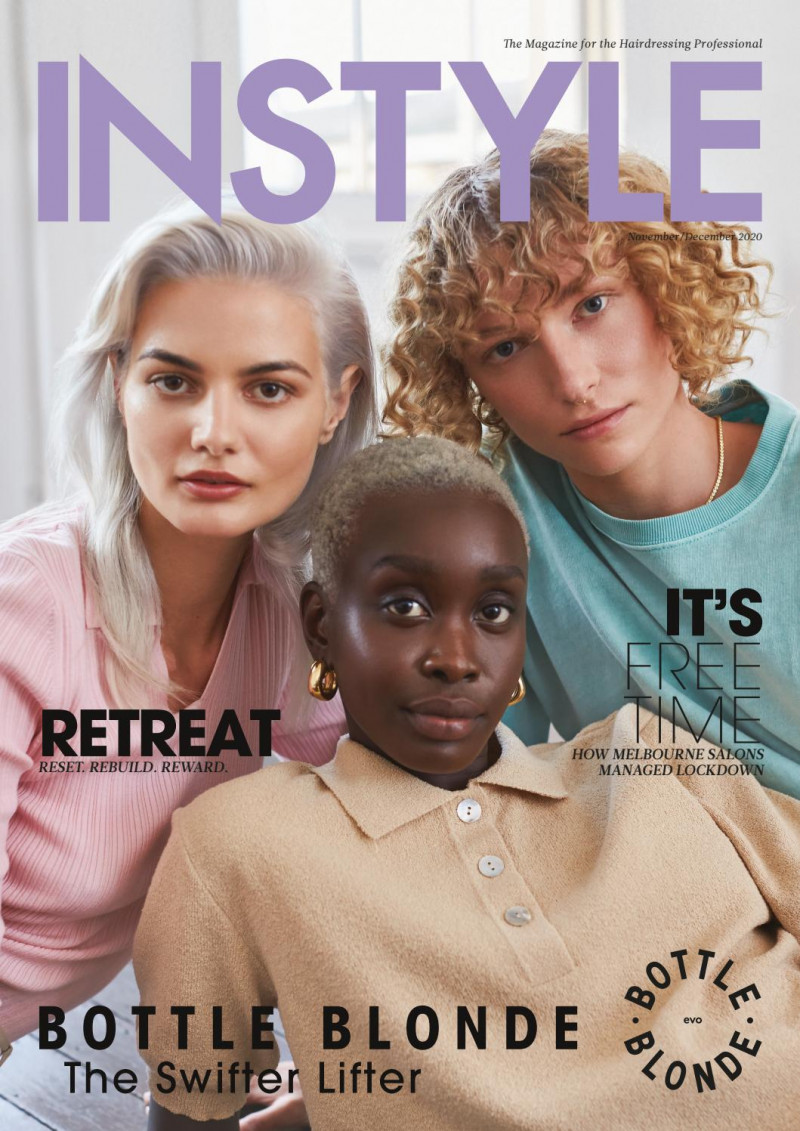  featured on the iNSTYLE cover from December 2020