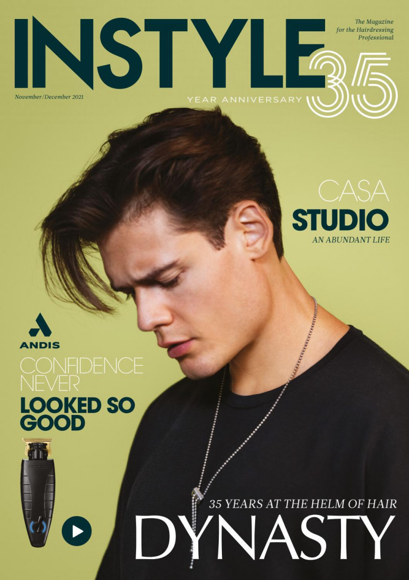 Mario Adrion featured on the iNSTYLE cover from November 2021