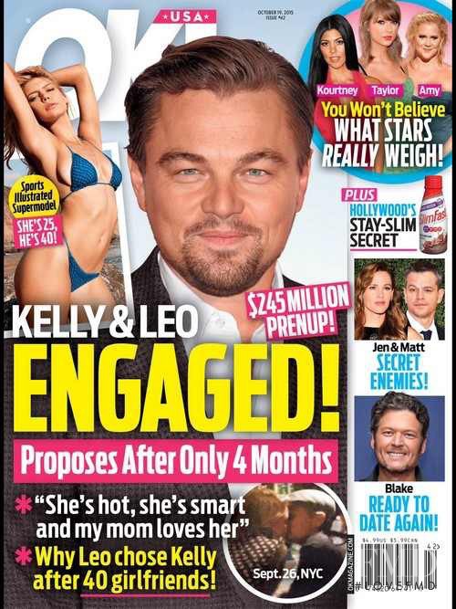  featured on the OK! Magazine USA cover from October 2015