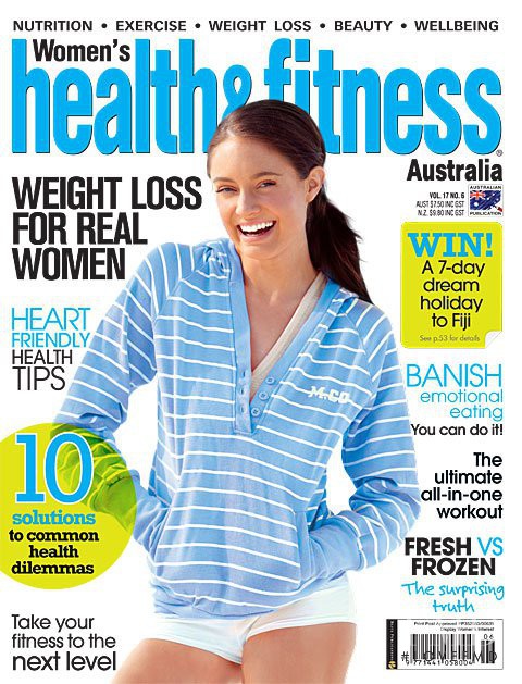  featured on the Women\'s Health & Fitness cover from June 2011