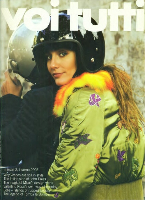 featured on the Voi Tutti cover from December 2005