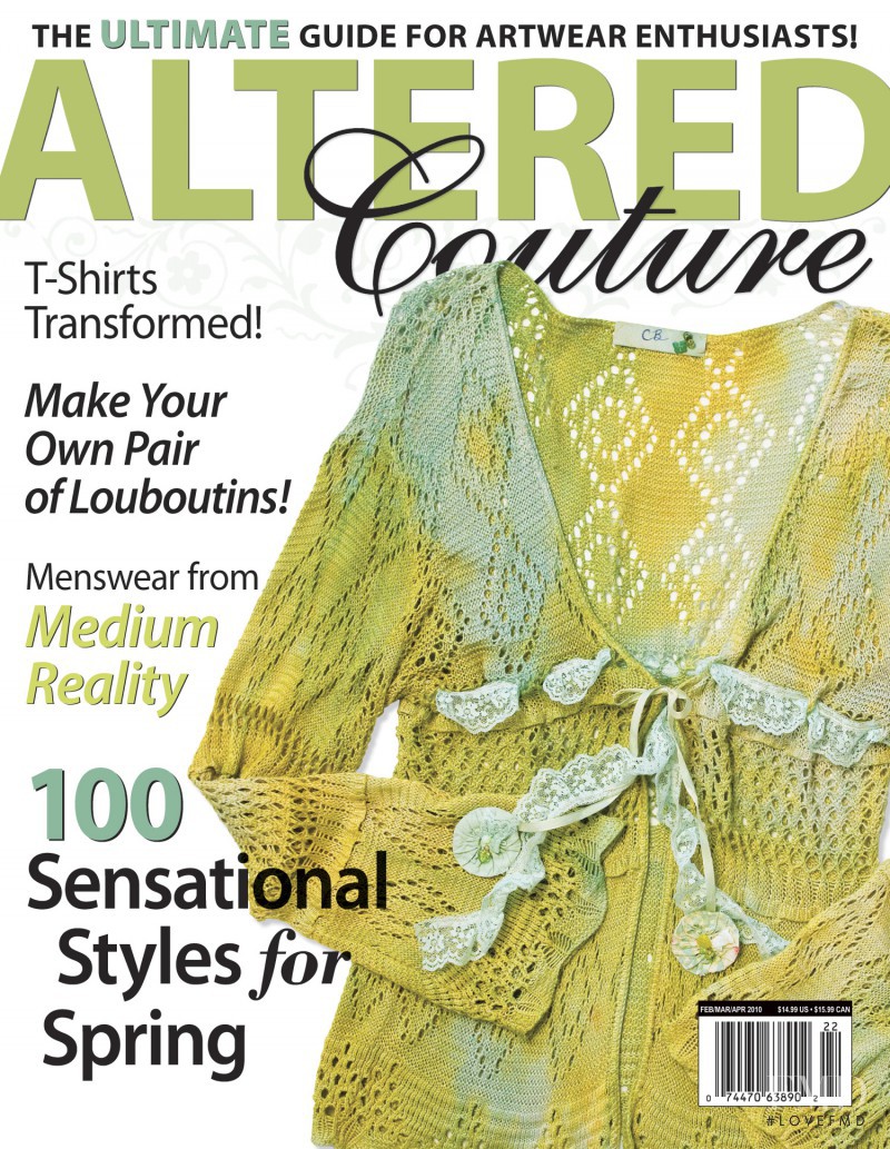  featured on the Altered Couture cover from February 2010