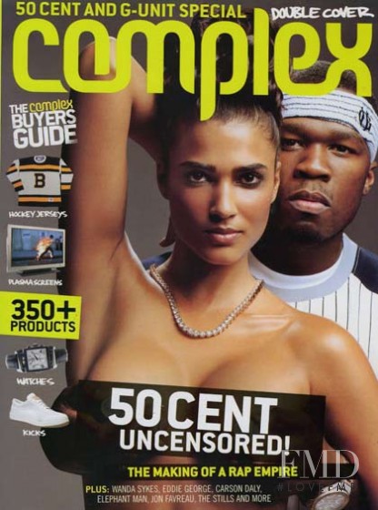50 Cent featured on the Complex cover from December 2003