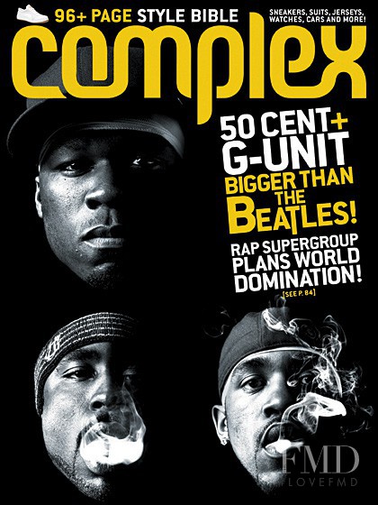 50 Cent & G-Unit featured on the Complex cover from December 2003