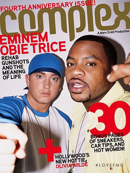 Eminem & Obie Trice featured on the Complex cover from April 2006
