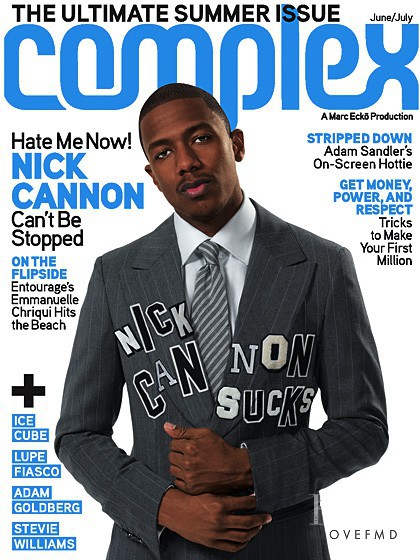 Nick Cannon featured on the Complex cover from June 2006