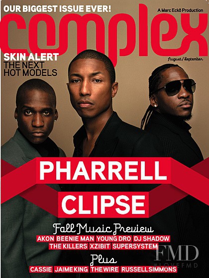 Pharrell featured on the Complex cover from September 2006