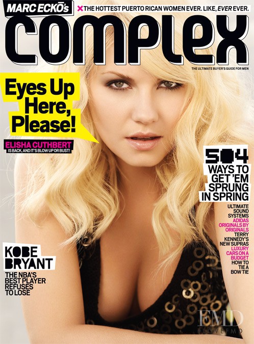 Elisha Cuthbert featured on the Complex cover from February 2009