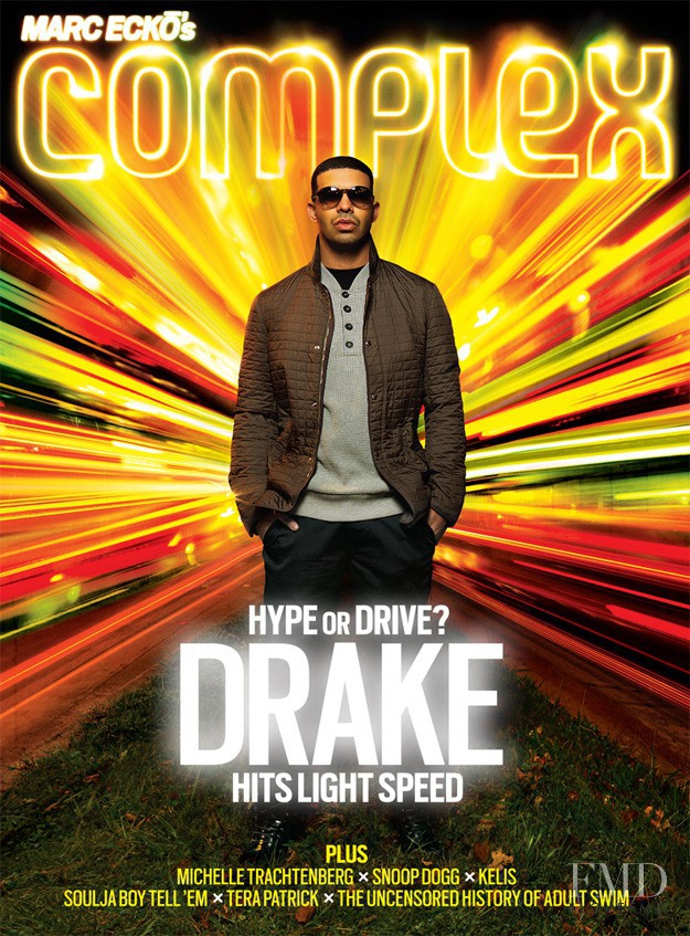 Drake featured on the Complex cover from February 2010