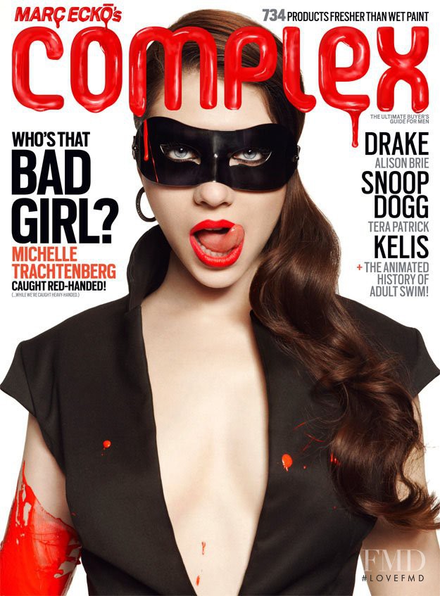 Michelle Trachtenberg featured on the Complex cover from February 2010