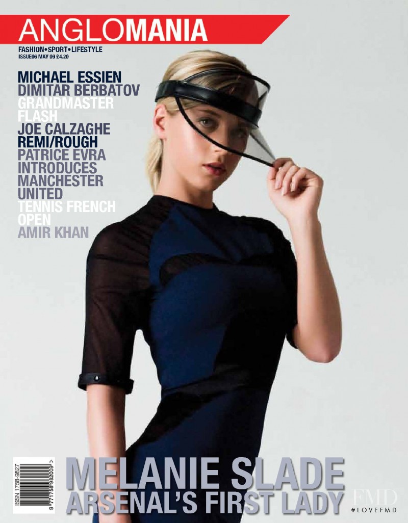 Melanie Slade featured on the Anglomania cover from May 2009