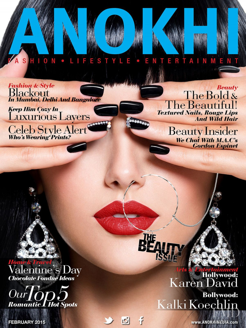  featured on the ANOKHI cover from February 2015