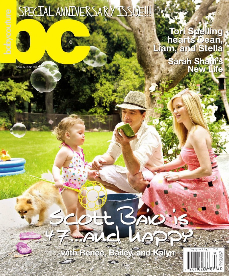 Scott Baio featured on the Baby Couture cover from June 2009