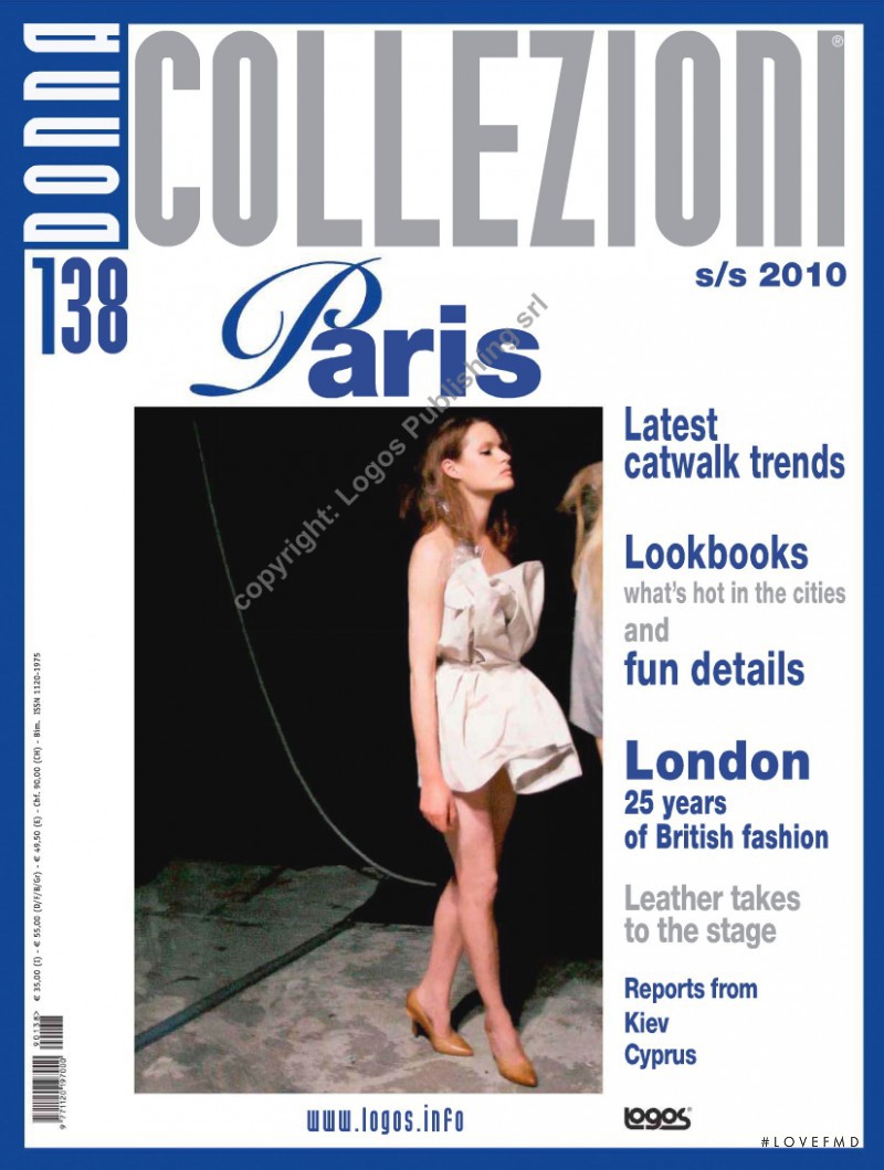  featured on the Collezioni Donna Paris Pret a Porter cover from March 2010