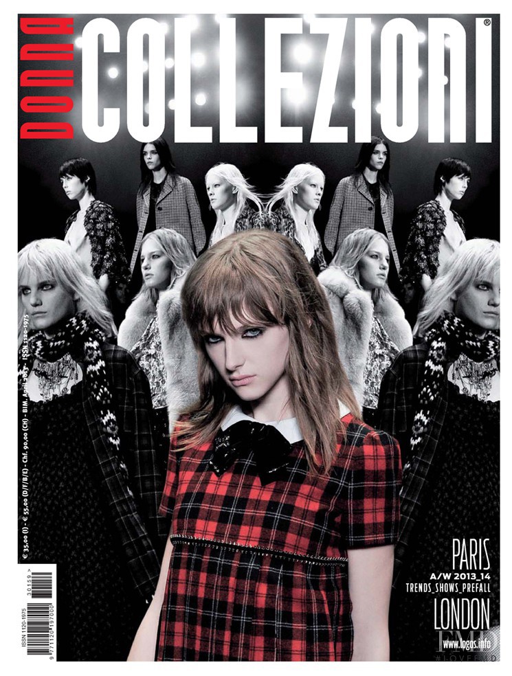  featured on the Collezioni Donna Paris Pret a Porter cover from April 2013