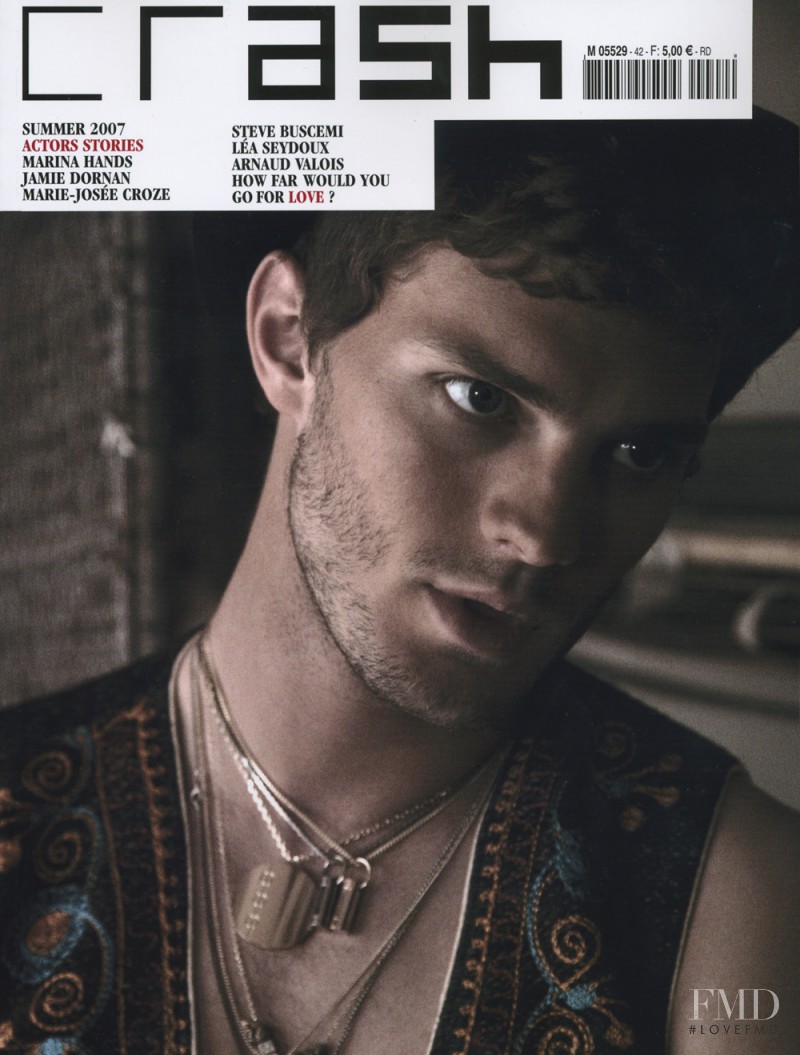 Jamie Dornan featured on the Crash cover from June 2007