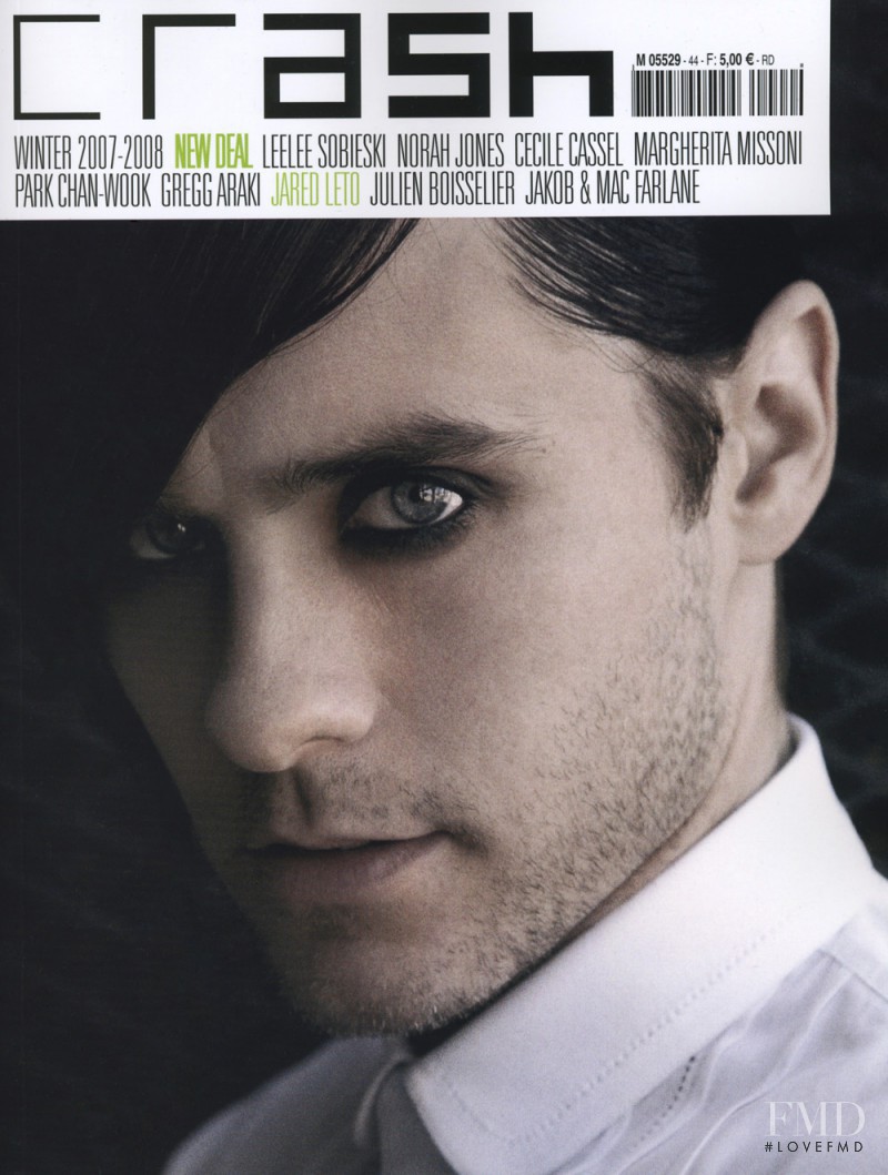 Jared Leto featured on the Crash cover from November 2007