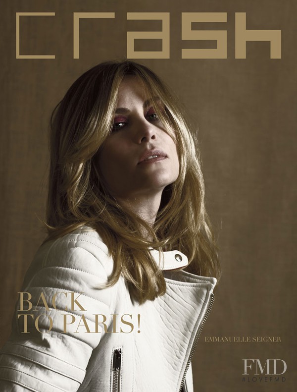 Emmanuelle Seigner featured on the Crash cover from March 2011