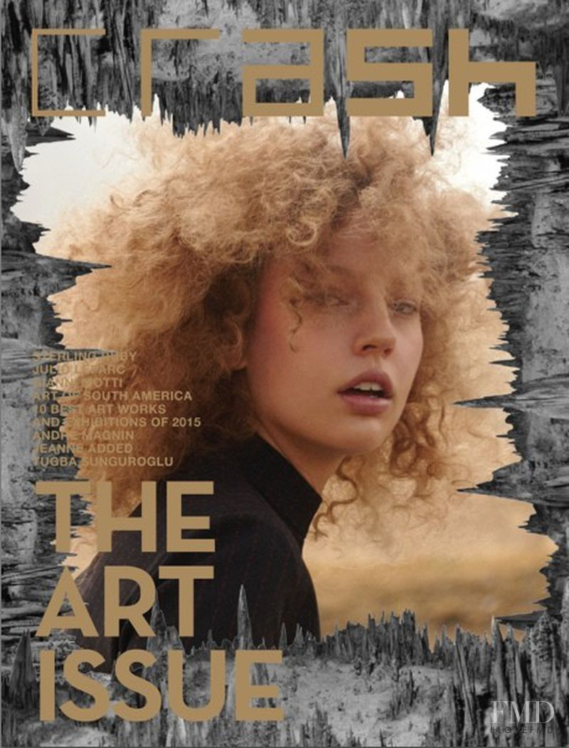 Elisabeth Erm featured on the Crash cover from September 2015