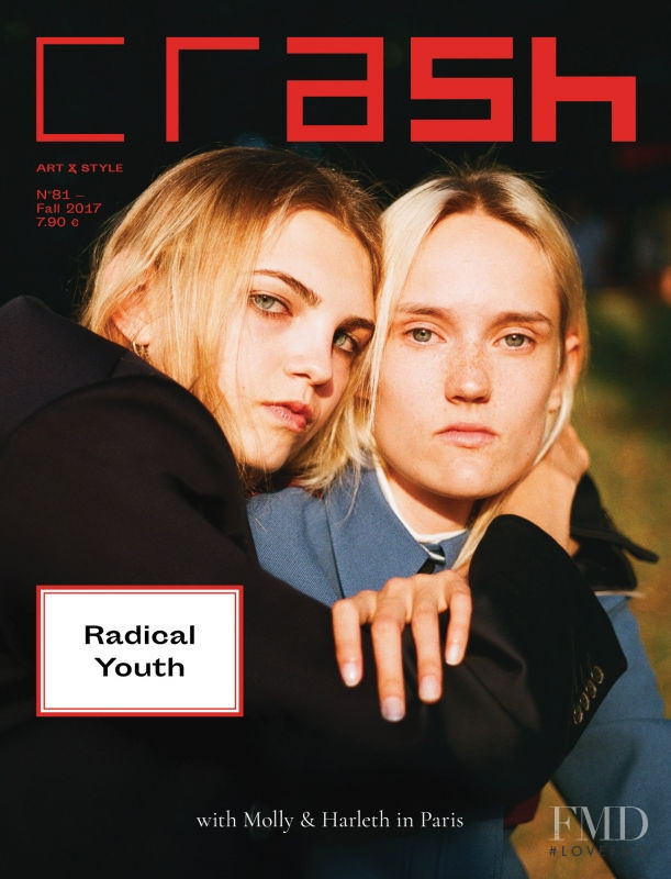 Harleth Kuusik, Molly Bair featured on the Crash cover from September 2017