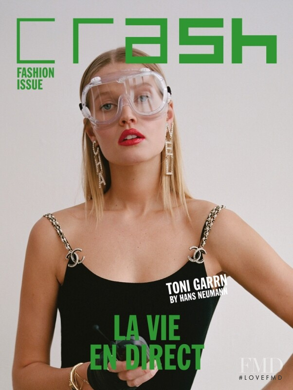 Toni Garrn featured on the Crash cover from February 2019