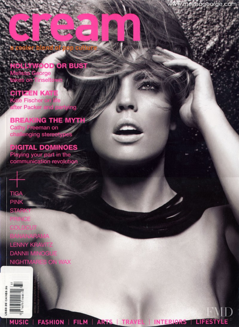 Melissa George featured on the Cream cover from June 2006