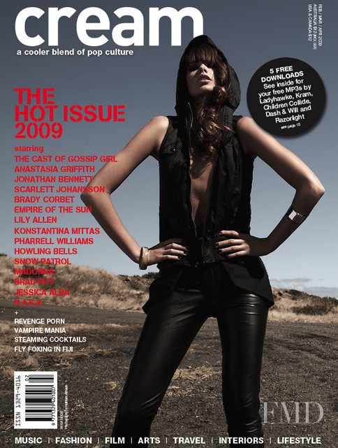  featured on the Cream cover from February 2009