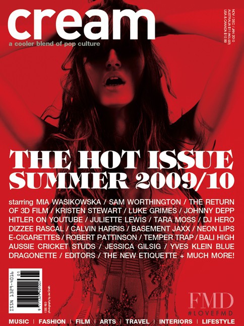  featured on the Cream cover from November 2009