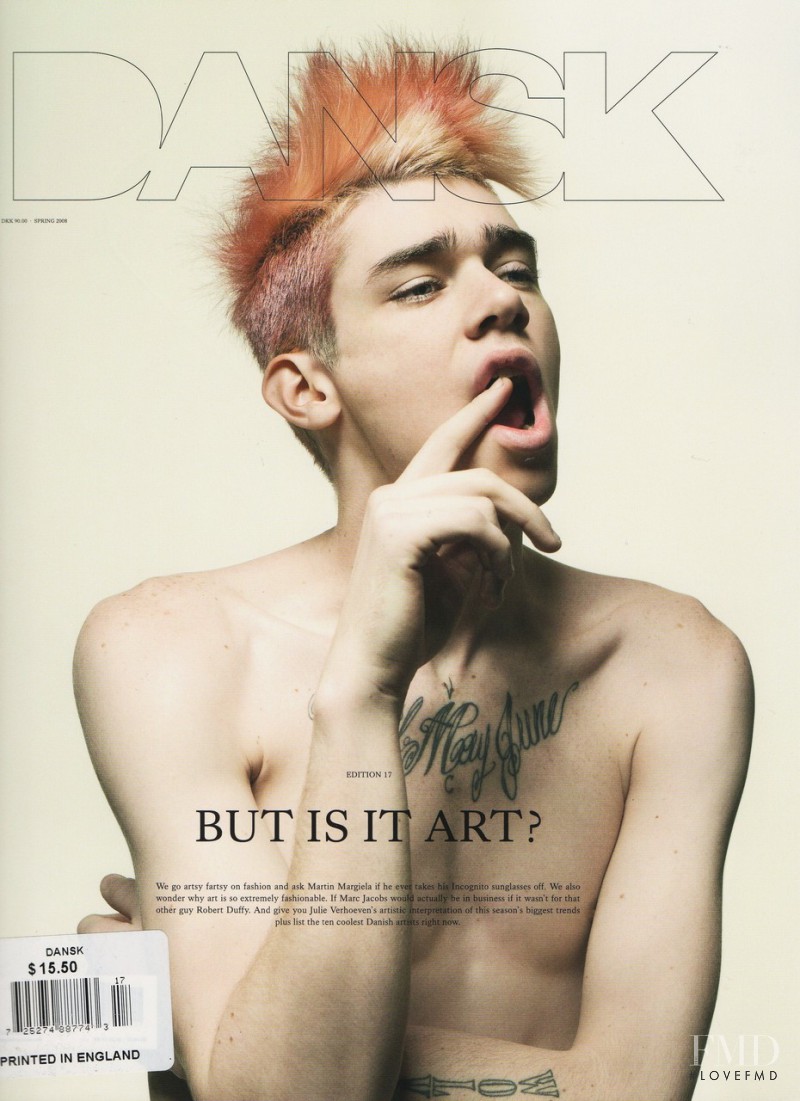 Cole Mohr featured on the DANSK UK cover from March 2008
