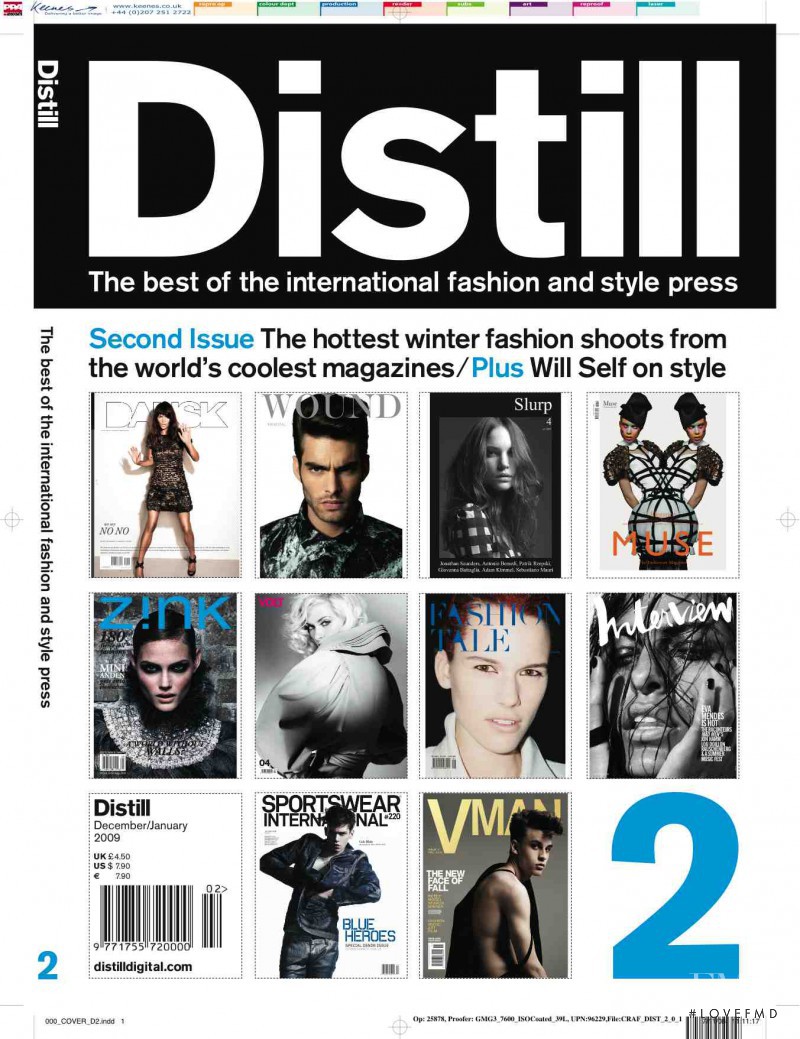  featured on the Distill cover from December 2008