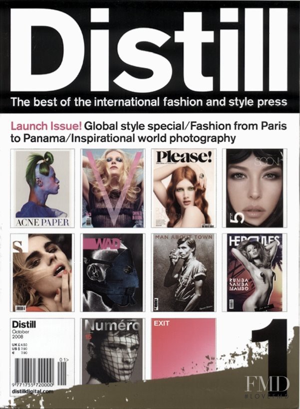  featured on the Distill cover from October 2008