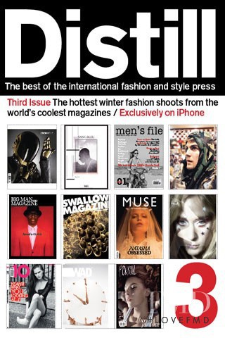  featured on the Distill cover from December 2009