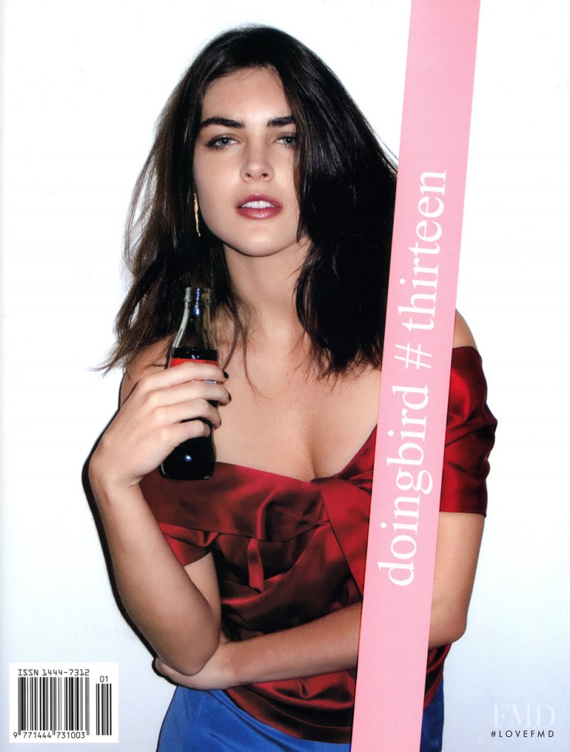 Hilary Rhoda featured on the Doing Bird cover from September 2008