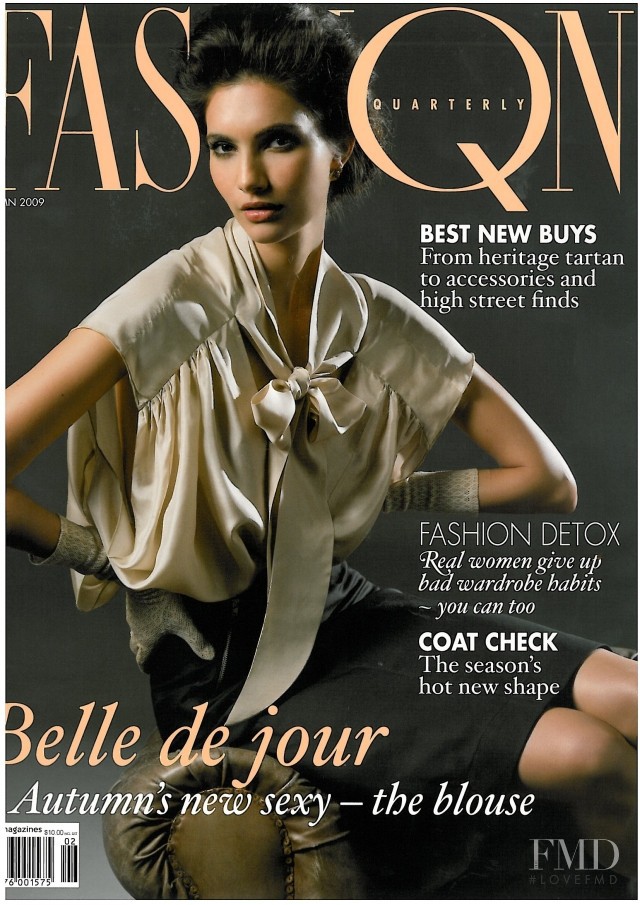 Teresa Moore featured on the Fashion Quarterly cover from September 2009