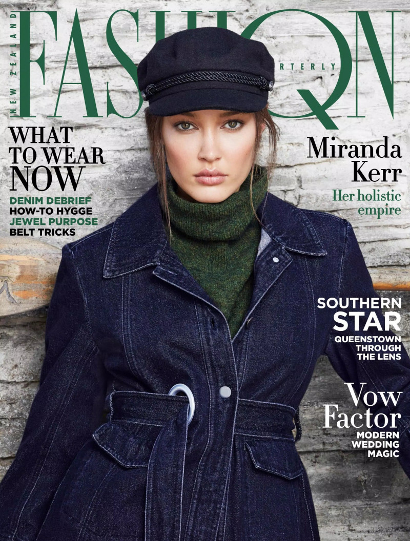 Eden Bristowe featured on the Fashion Quarterly cover from April 2017