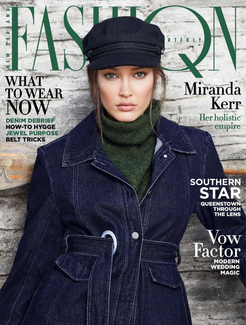 Eden Bristowe featured on the Fashion Quarterly cover from December 2017