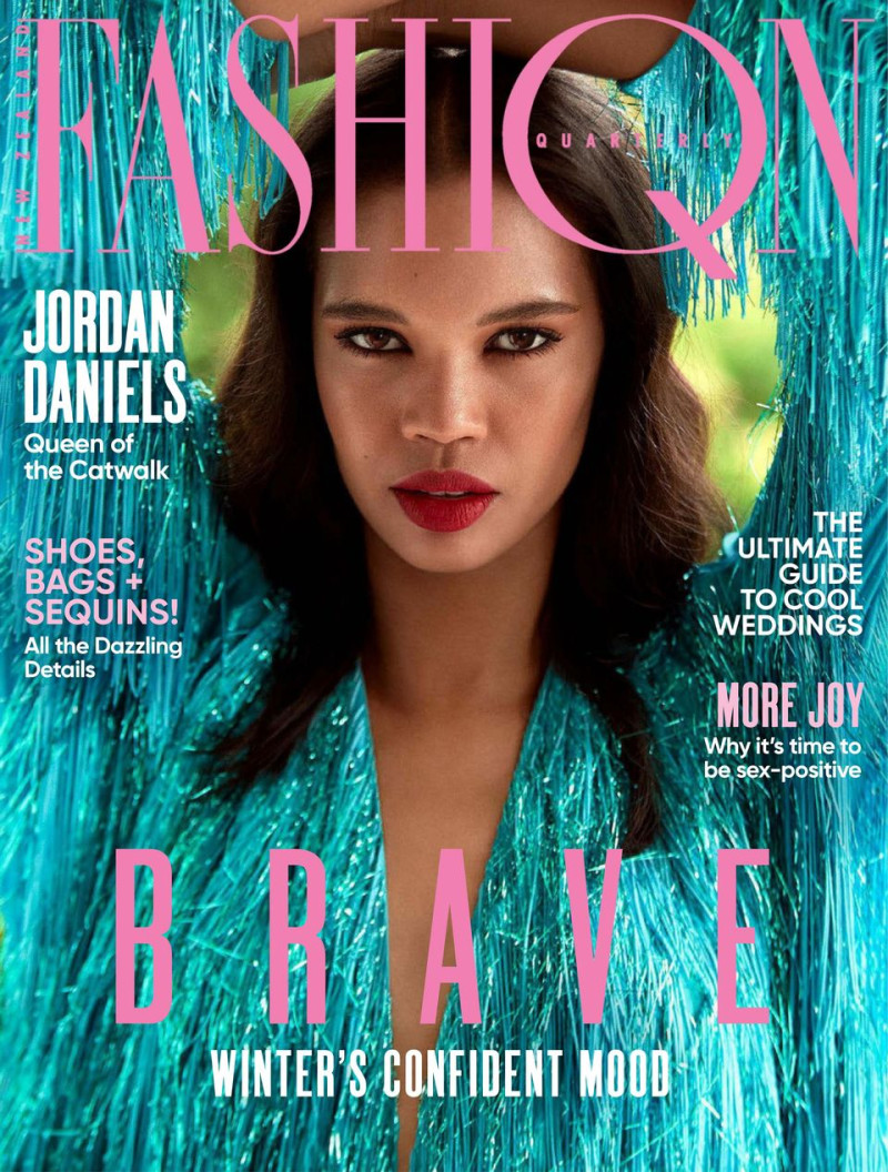  featured on the Fashion Quarterly cover from December 2019