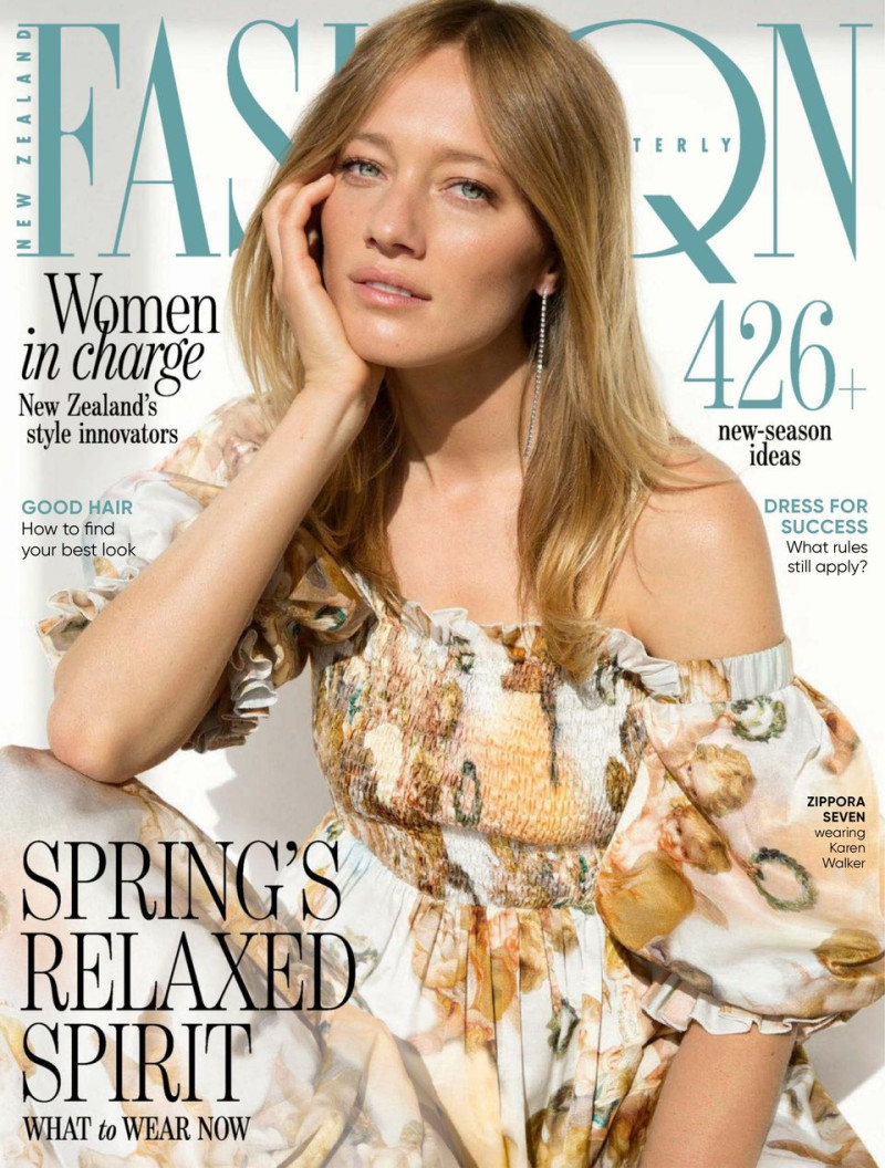 featured on the Fashion Quarterly cover from March 2019