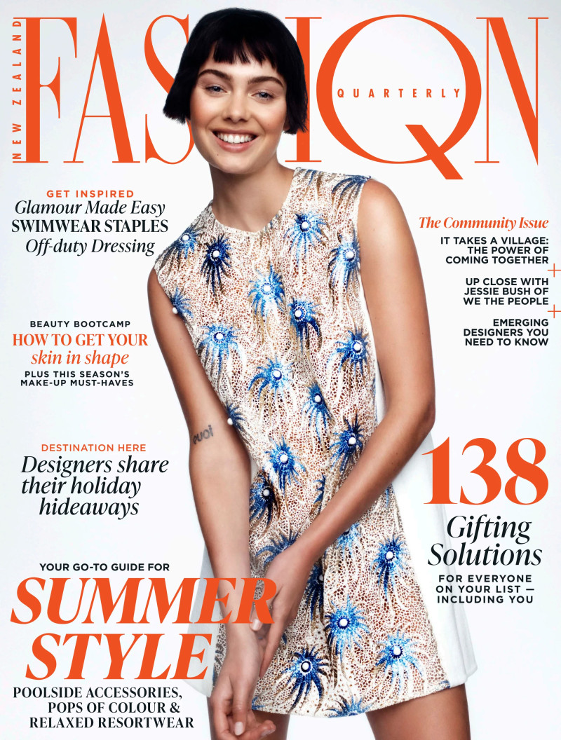  featured on the Fashion Quarterly cover from June 2021